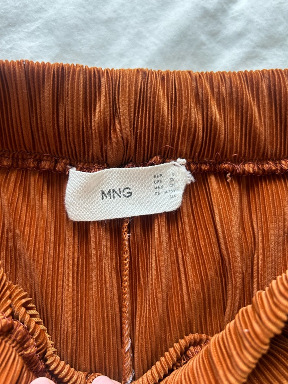 Mango Ribbed Two-Piece matching set - Rust copper - Picture 6 of 6